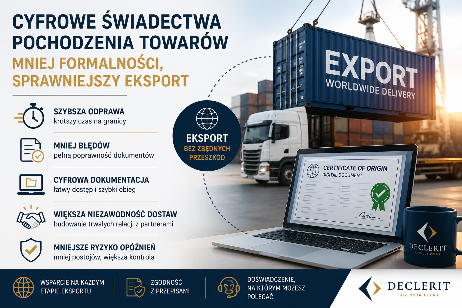 Digital certificates of origin – less paperwork and smoother export